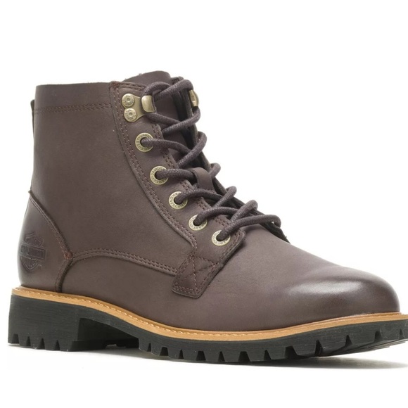 Harley-Davidson Men's Gardner 5-Inch Brown Motorcycle Boots D96257 size 10.5 - Picture 1 of 13